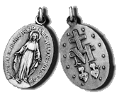 Medalla Milagrosa de la santísima Virgen María de la medalla de